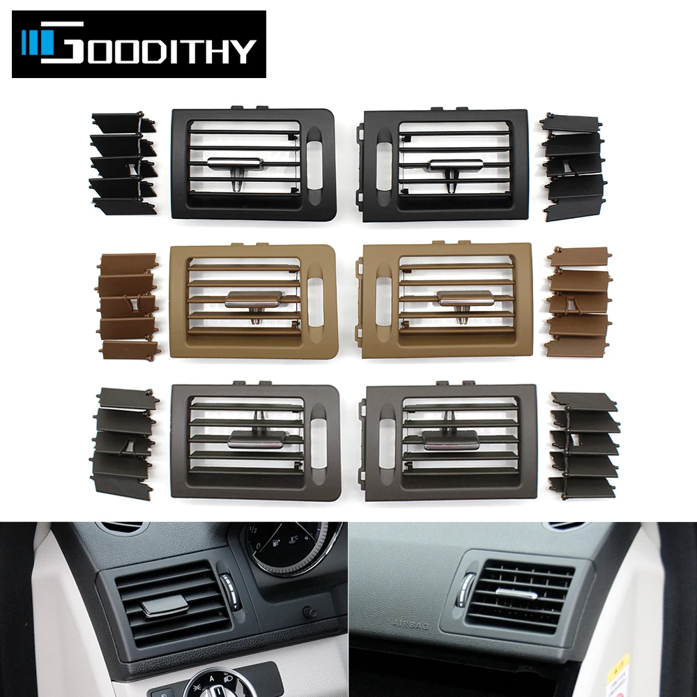 

LHD RHD Left Right Air Conditioner AC Vent Grille Outlet Cover Panel For Mercedes Benz W204 C180 C200 C230 C260 C300 2007-2011