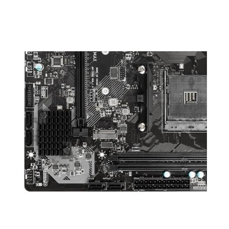 Soquete Mainboard Desktop para AMD B450M-A PRO MAX, AM4 DDR4, 128GB, M,2 NVME, USB 3.0
