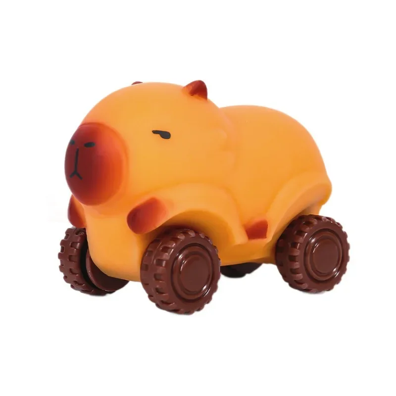 Creatief nieuw product Capibara knijpbare speelgoedauto Een auto die kan worden uitgerekt Transformeerbaar speelgoed voor stressverlichting Knijpspeelgoed