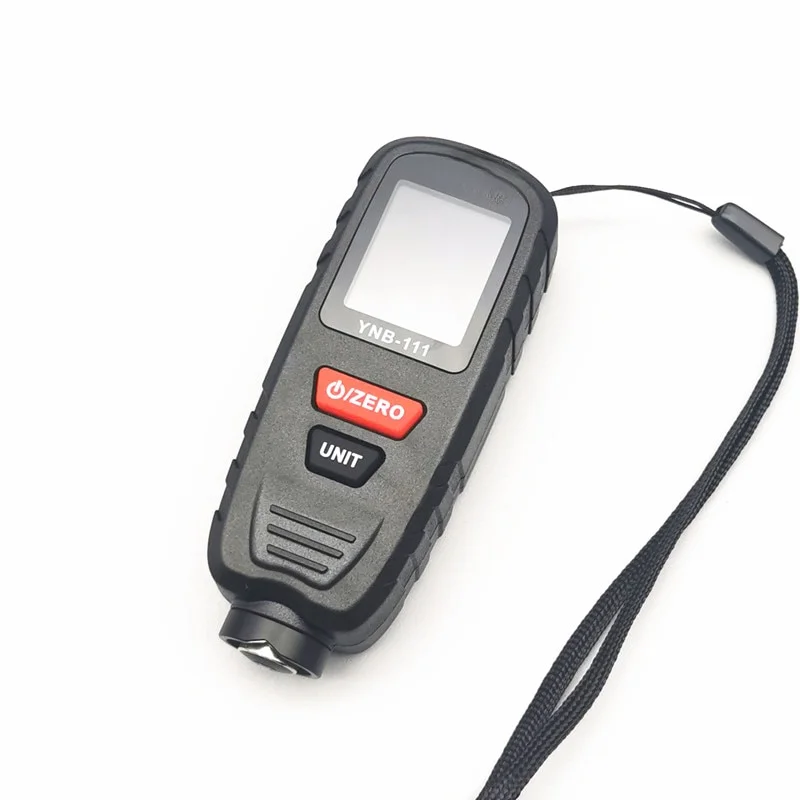 Model 111 Automotive Paint Thickness Gauge Coating Tester, 0-2000um Range, Fe/NFe/Fe+Zn Auto-Detection, Zero/2-Point Cal