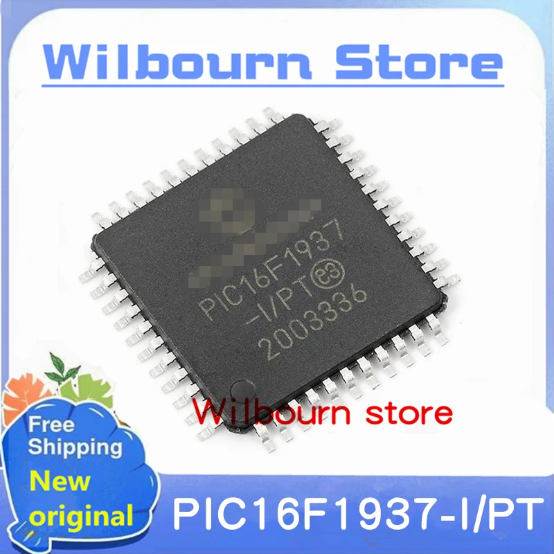 100% 새 원본 5PCS ~ 20 개/몫 PIC16F1937-I/PT PIC16F1937T-I/PT PIC16F1937 TQFP44