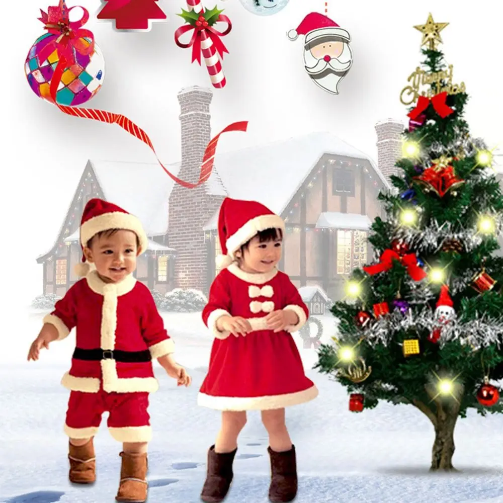 

Clothes For Stage Performance Party Cloth Accessories Santa Claus Costume Party Masquerade Cloth Christmas Costume With Hat