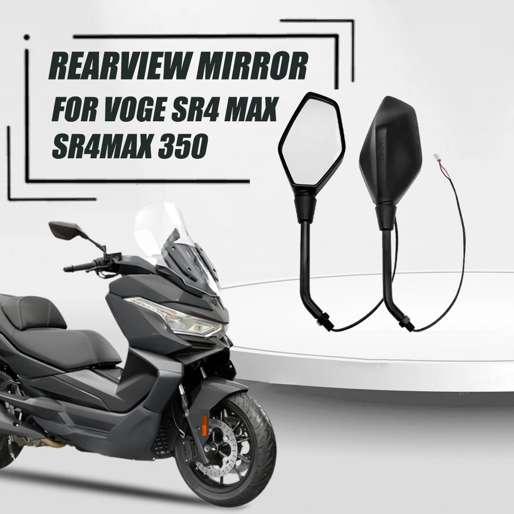 

Motorcycle Rearview Mirror Side Mirror Left And Right Rearview Mirror Original Rearview Mirror FOR VOGE SR4 MAX SR4MAX 350