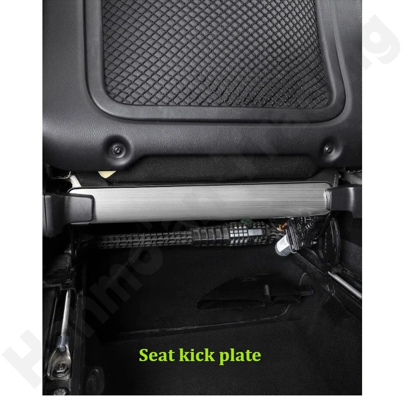 

for LYNK & CO 01/02/03 2017 2018 2019~2024 Stainless steel seat anti kick pad/rear modified car interior protective equipment