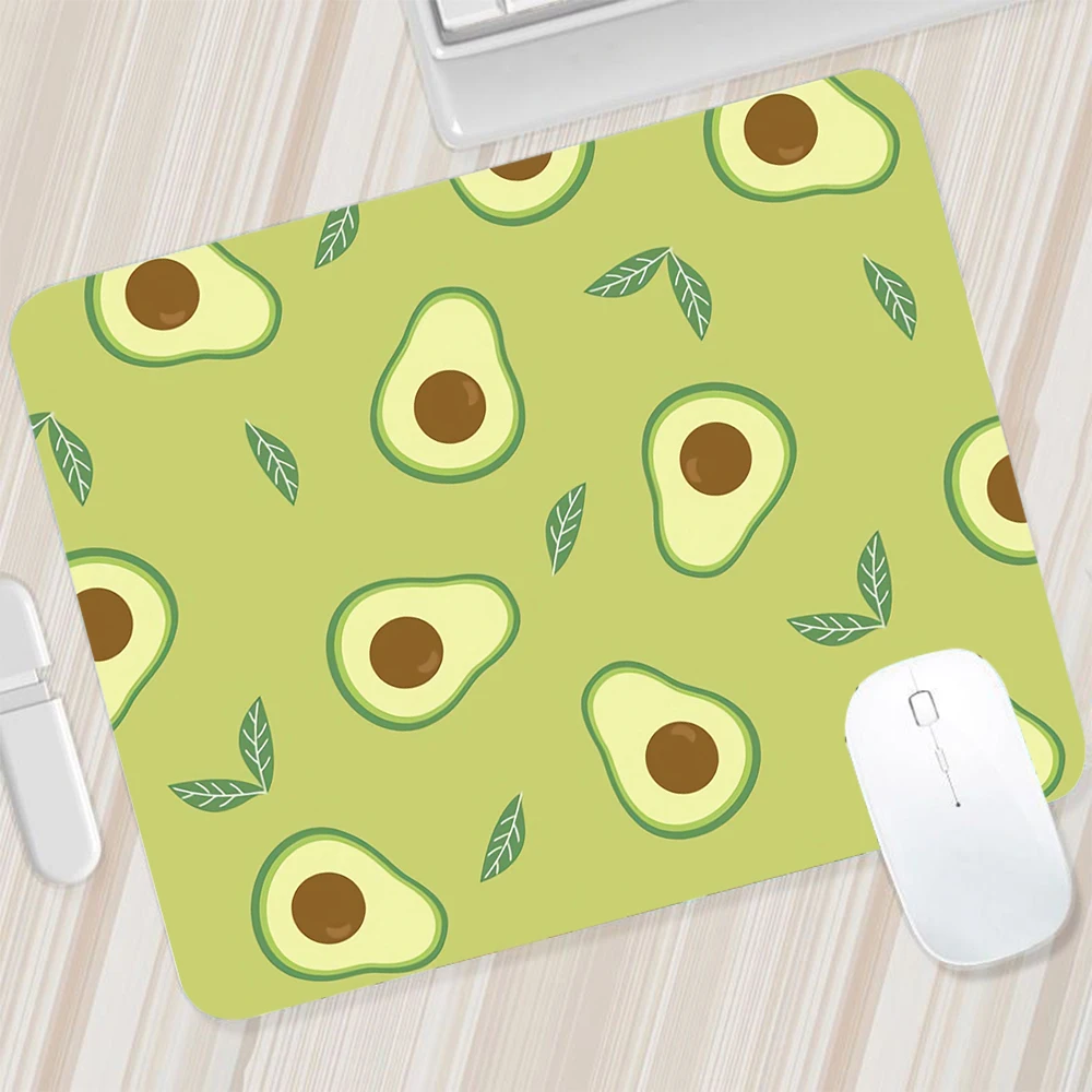 Avocado Aesthetic Fruit Small Mouse Pad Gaming Mousepad PC Gamer Mouse Mat XXL Computer Office Pad Laptop Keyboard Mat Desk Pad