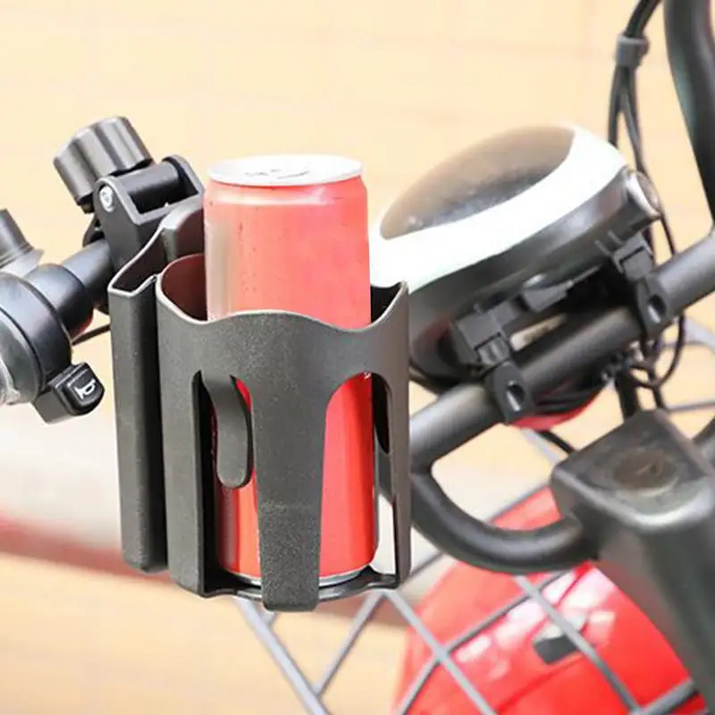Bike Cup Holder Handlebar Stroller Drink Holder Non-Slip Quick-Release Bracket For Boating Trips Workplace Desk Bedside Hospital