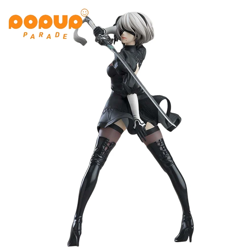 

Genuine Original Good Smile POP UP PARADE YoRHa No.2 Type B Anime Figure PVC 17CM Collectible Model Doll Statuette Ornament Gift