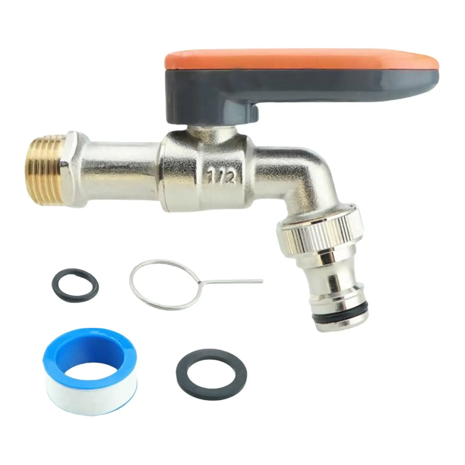 

Медный уличный кран с цифровым кодовым замком и блокировкой для контроля подачи воды в саду и на территории двора