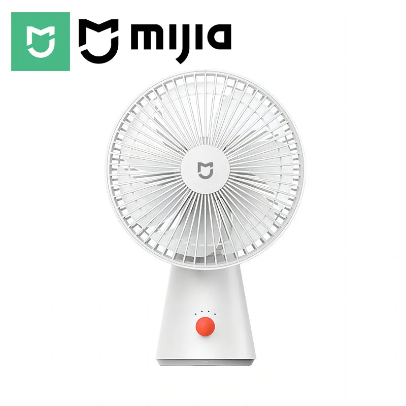 

Настольный мобильный вентилятор MIJIA, портативный, два в одном, универсальный порт зарядки Type-C, сверхдолгое время работы от батареи до 18,5 часов