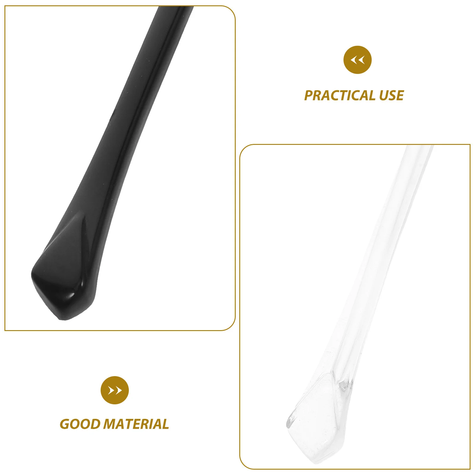 Eyeglass Temple Tips Antislip Vintage Style Dual Color Durable Universal For Metal Glasses Sunglasses Repair Kit Labor