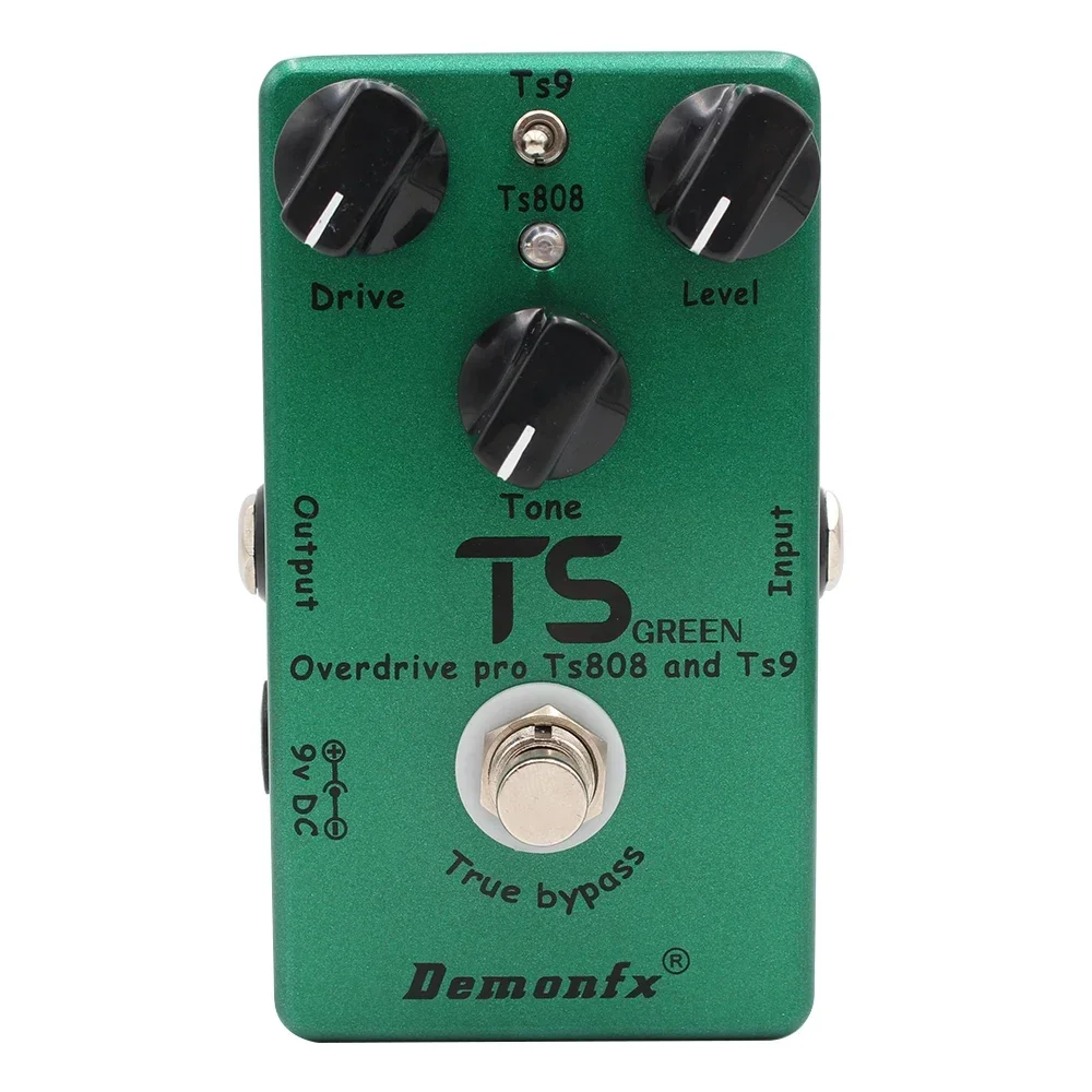 TS GREEN TS RED I 2 in 1 Overdrive Booster Pedal United together the classic TS9 and TS808  Effect Pedal Overdrive V2.0