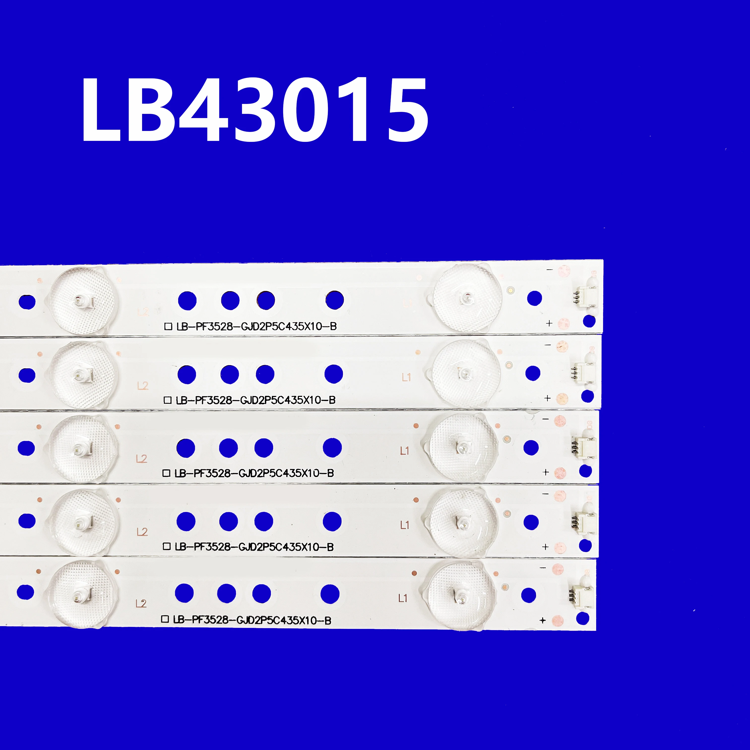 

LED Strip for 43LJ500V 43LJ500T L42P60BD L42F3250B LVF420AUBK 43PFT4131 43PFS5301 43PUF6061 43PUF6701 LB43101 LB43015 43LH500T
