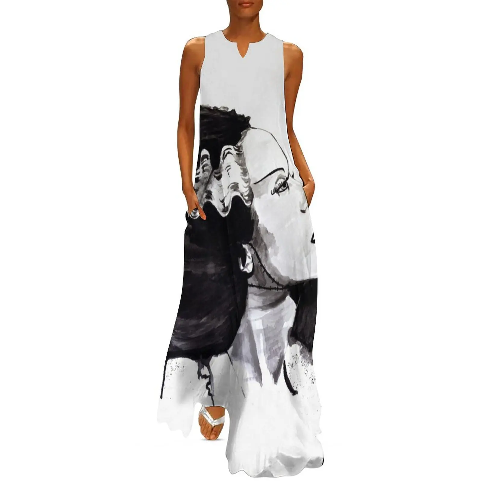 Bride of Frankenstein Session 2 Long Dress Female clothing women's fashion dresses birthday dresses for women