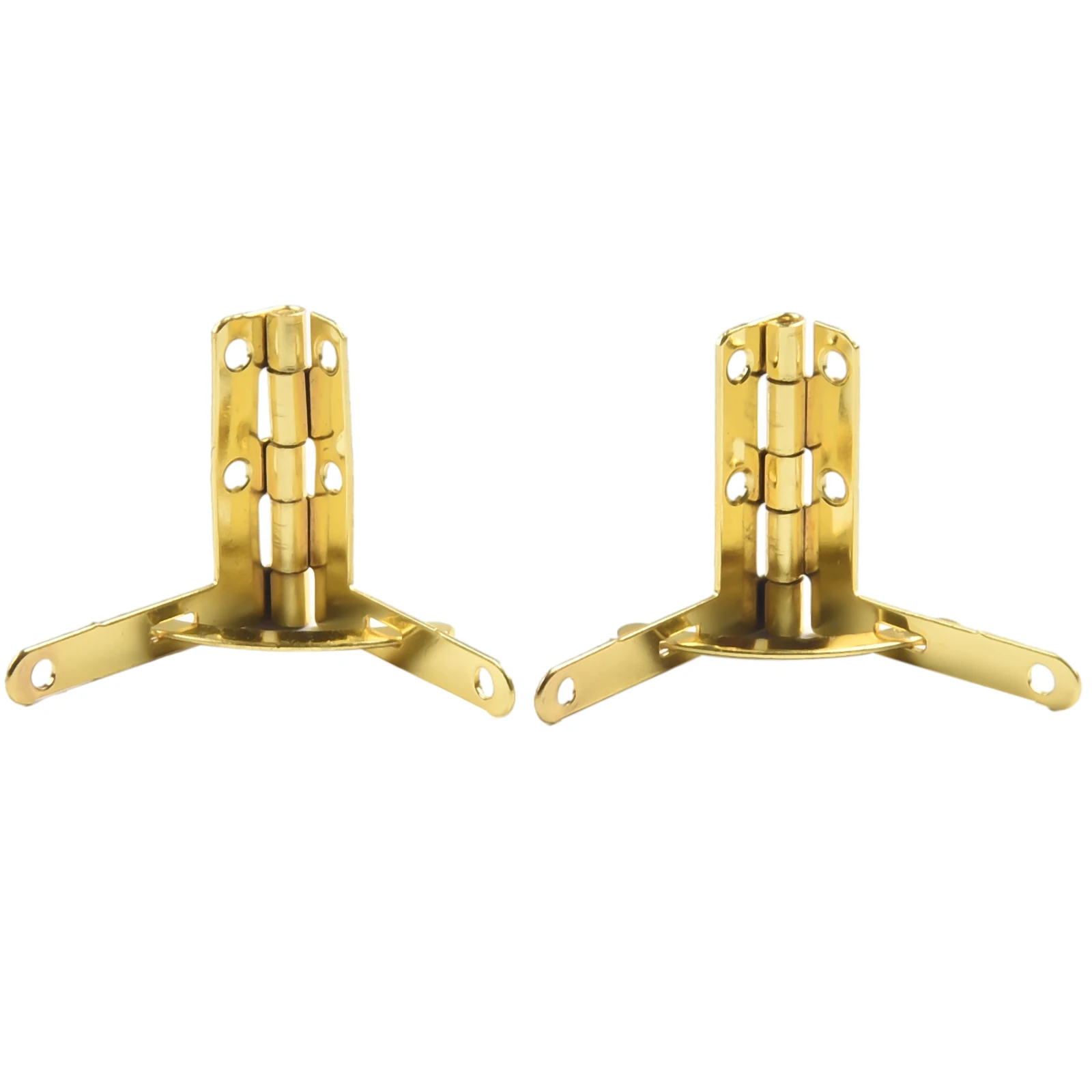 High Quality Home Improvement 90° Folding Hinge Loose-Leaf Hinge 10pcs/Set 90 ° Support Copper/yellow/gold/white