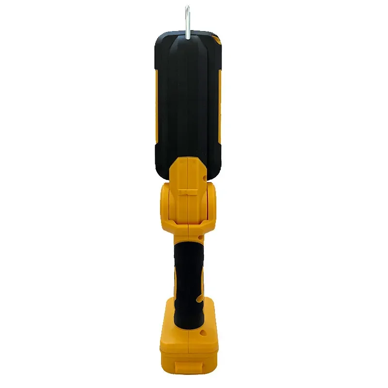Light Emergency Flashlight Fit DEWALT 20V Lithium Battery 90 Degree Multifunctional Folding Work Light Portable Camping