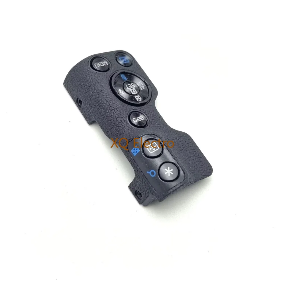 New Rear Back Menu Button Keyboard Thumb Rubber Cover Shell Part for Canon EOS M50 I II  Kiss M Camera Repair Replacement Parts