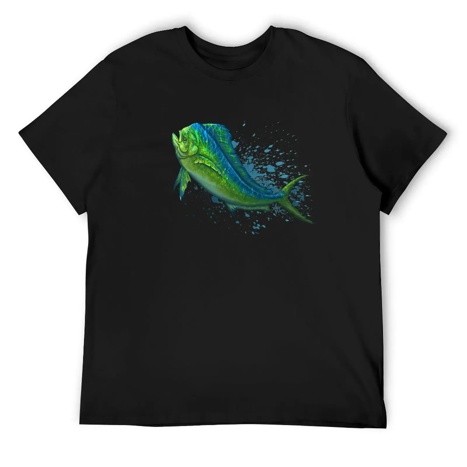 

El Dorado by Amber Marine ~ mahi mahi / dolphin fish art,  2015 T-Shirt Clothing cheap stuff mens clothes