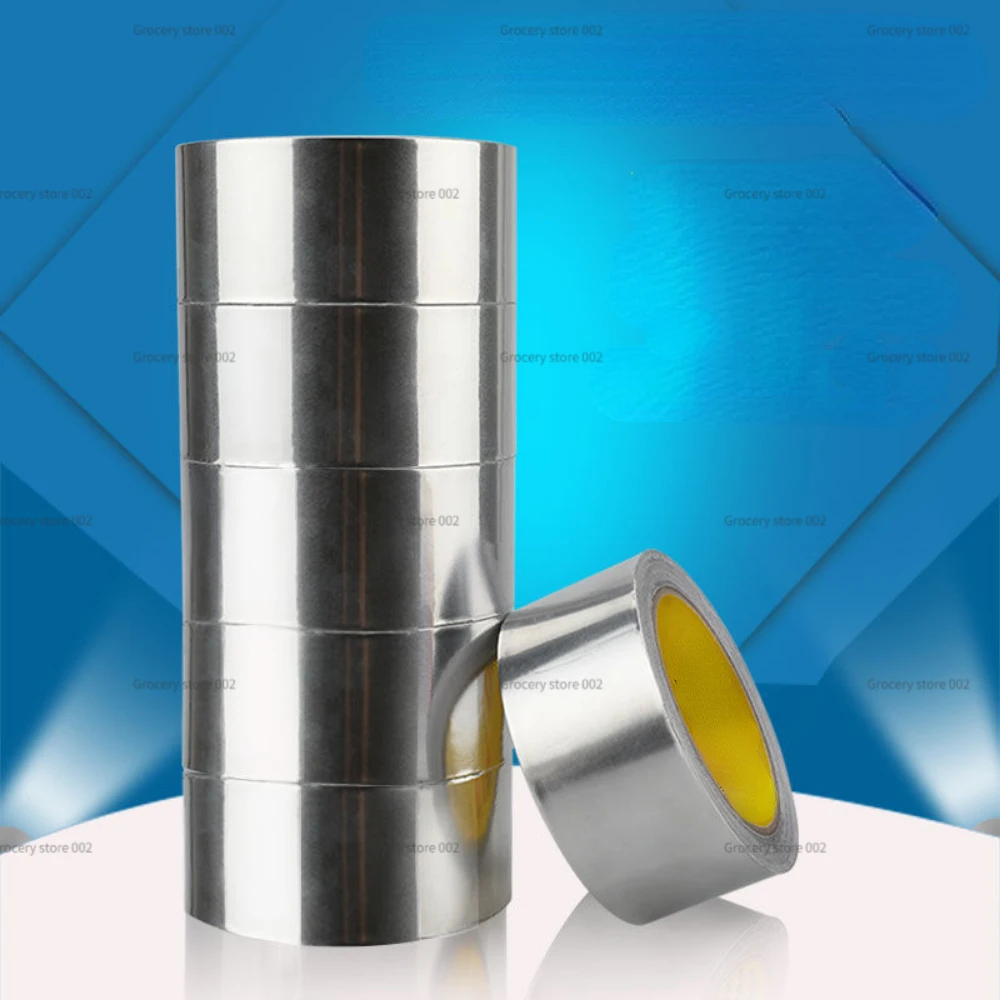 0.06MM/0.1mm Thickened Flame Retardant Aluminum Foil Tape High Temperature Sealed Waterproof Cooktop, Exhaust Pipe Tin Foil G554 3