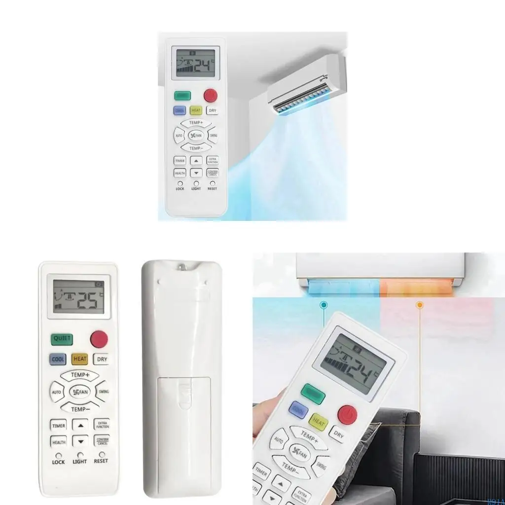 R91A Sostituzione universale Controllo telecomando per YR HD01 YL HD04 YR HD06 YL HD02 HA 0361 Condizionatori d Predusta