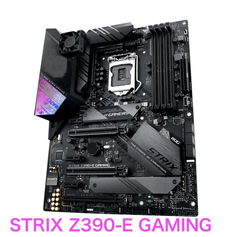 Suitable For ASUS ROG STRIX Z390-E GAMING Motherboard LGA1151 DDR4 VGA HDMI EDP Mainboard 100% Tested OK Fully Work