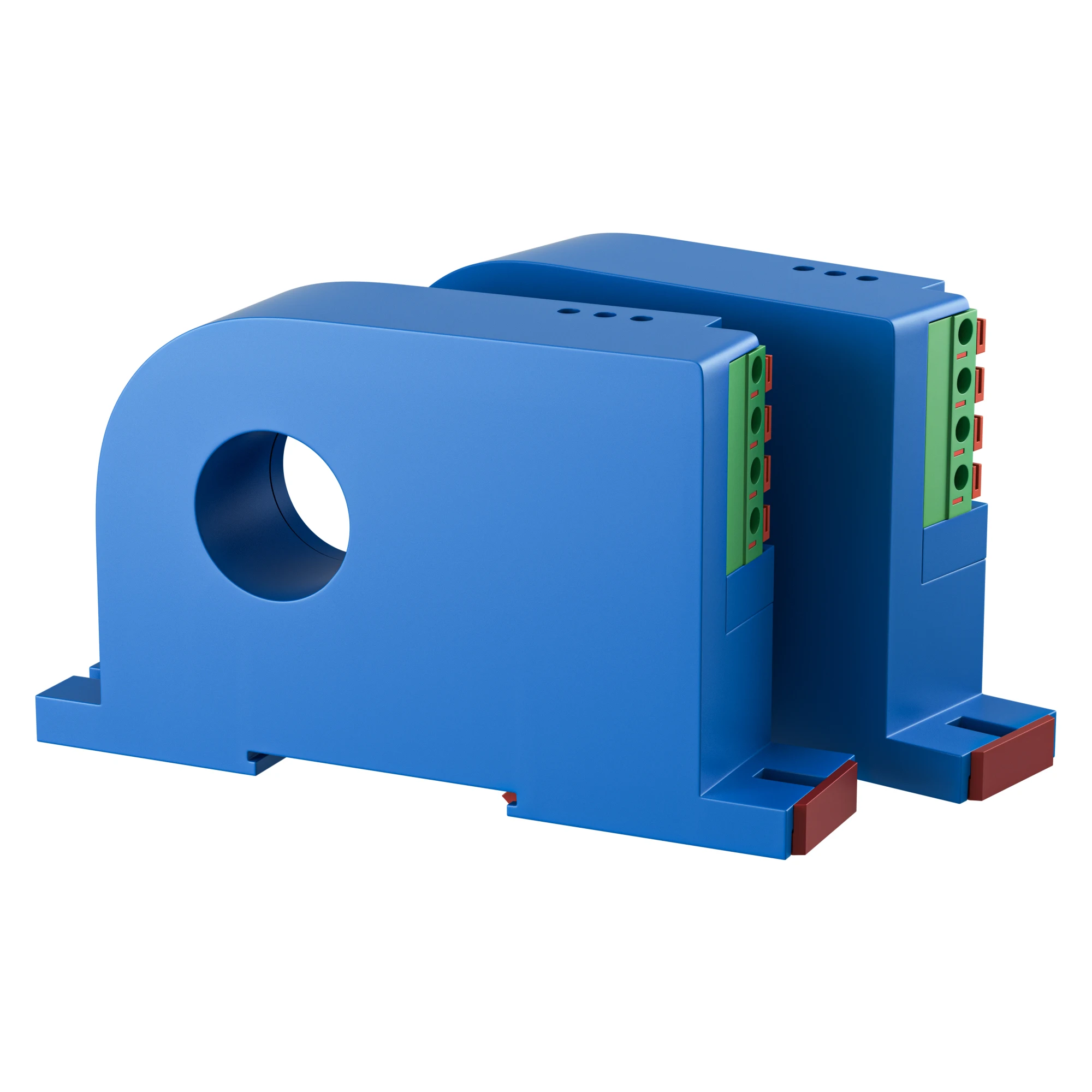 Imagem -04 - Transmissor de Corrente ca 420ma Transdutor dc Relé Rs485 010v 05v 0-100a 0-200a Sensor de Corrente Dc24v Hall