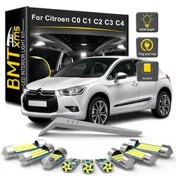 BMTxms Car LED Interior Light For Citroen C0 C1 C2 C3 C4 E MEHARI Saxo C Elysee Xsara ZX Nemo 1991-2009 2010 2011 2013 2019 2020