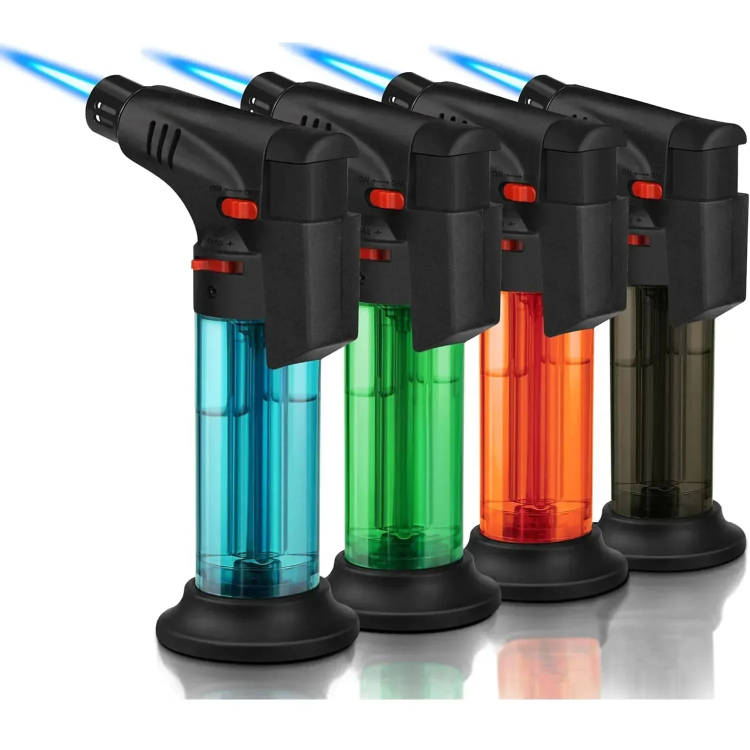 

Torch Lighter Jet Flame Lighter Refillable Gas Butane Lighters for Cigar Candle Fireplace Camping grill Kitchen BBQ Ignition