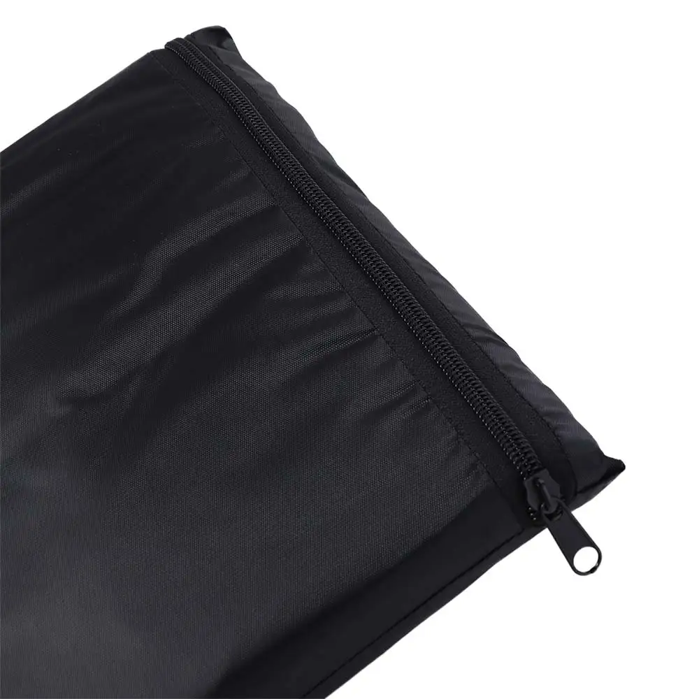 

7/8/9 Feet Billiard Table Cover Oxford Cloth Waterproof Pool Table Dust Cover Black Thickened Snooker Table Cover