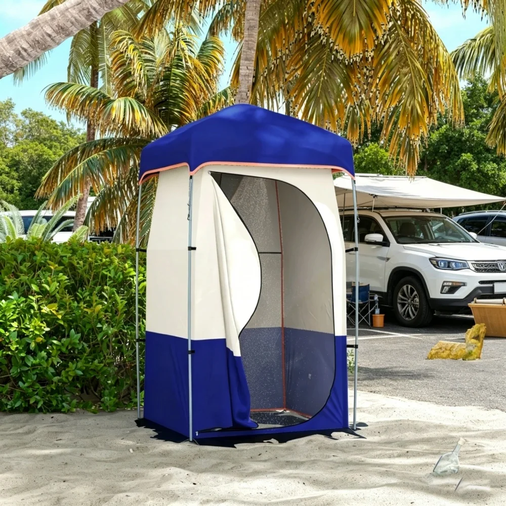 Camping Shower Tent Pop Up Privacy Changing Room 2026 New Waterproof Portable Quick Setup Outdoor Toilet Shelter for Beach Hiking Camping Outdoor Use