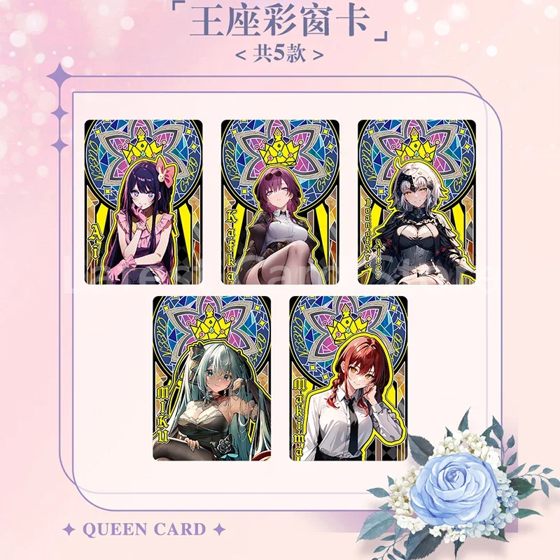 New Goddess Story Card Collection Booster Box Anime Girl TCG Game Rare Metal Hollow Cards Table Toys For Children Birthday Gift