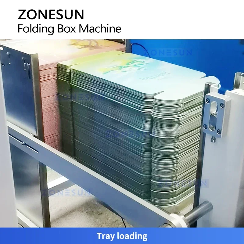 ZONESUN ZS-ZBD10 Box Folding and Forming Machine Carton Packaging Machine
