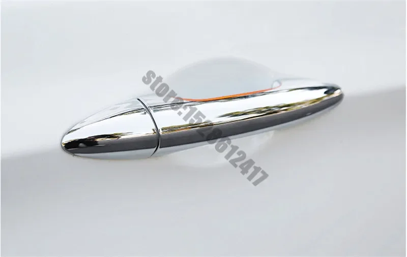 Chrome Door Handle Cover Trim For Hyundai Solaris Verna i25 Accent Grand Avega 2010 2011 2012-2016 Car styling