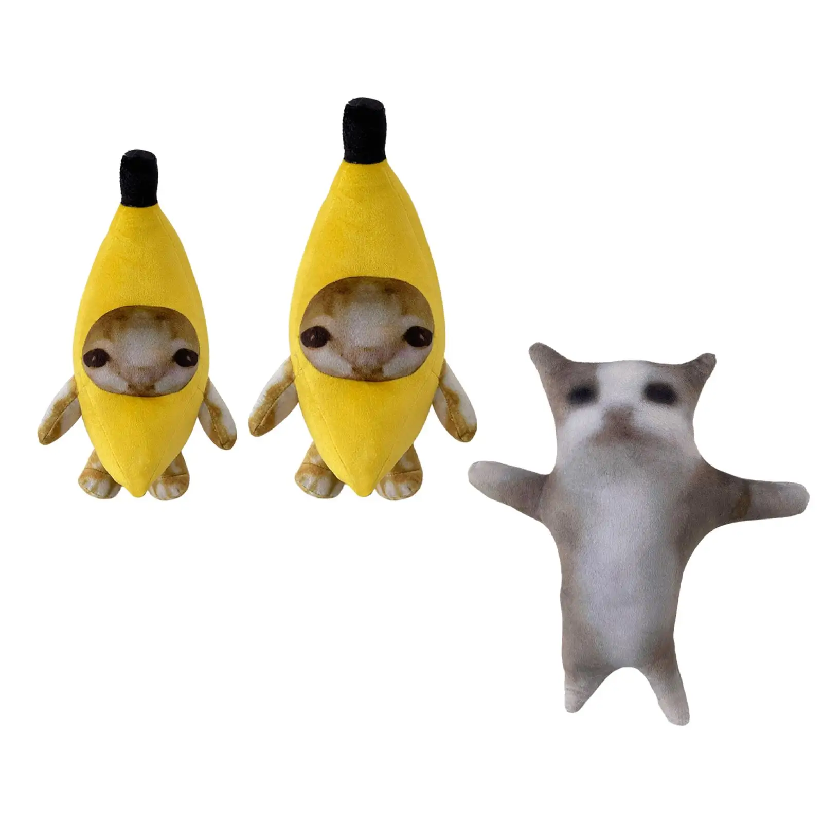 Cartoon Stuffed Cat Toys Living Room Decoration for Adults Boys Girls Gifts