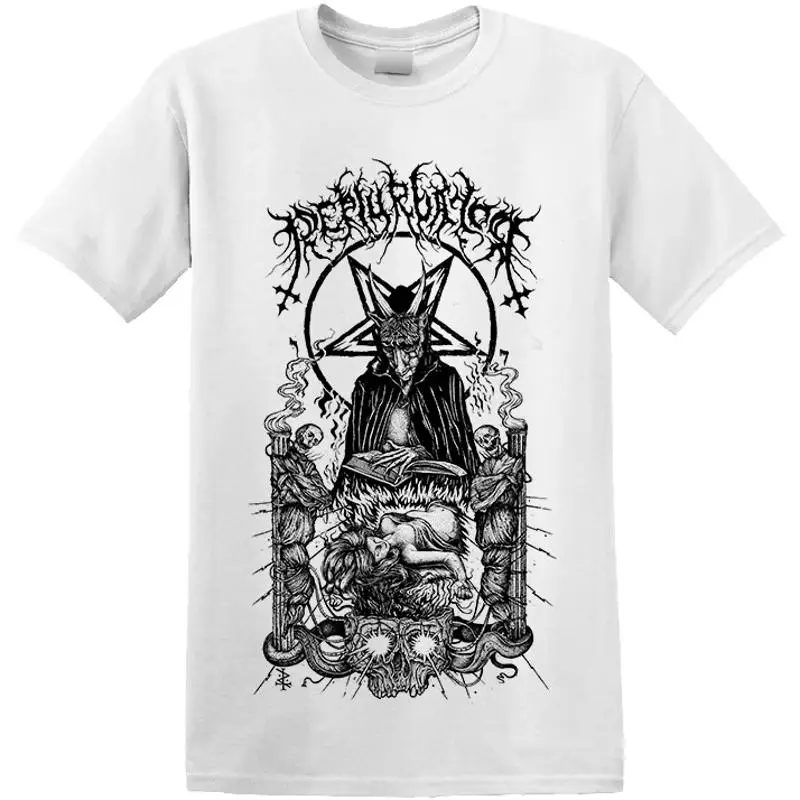 PERTURBATOR - 'Sacrifice' T-Shirt (Weiß)