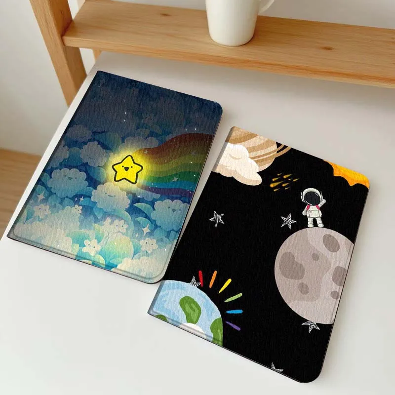 

Cartoon Star Rainbow Cloud Gift Tablet Case For Apple iPad Air Pro mini 1 2 3 4 5 6 7 8 9 11 M2 M3 M5 M4 5th 6th 7th 10th 11th