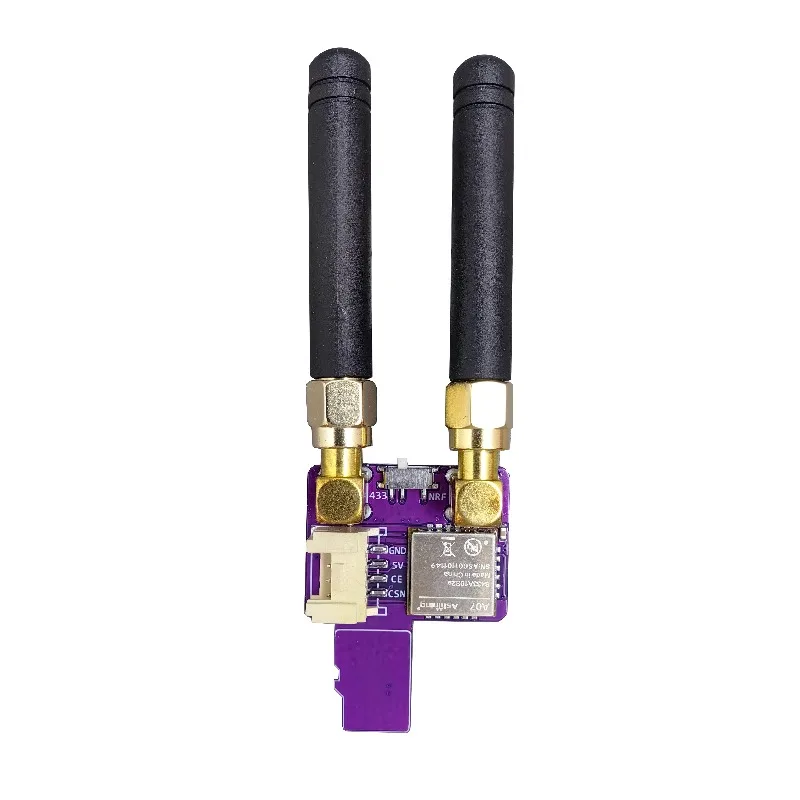 

IoT Accessories Purple M5Stack CardPuter CC1101 NRF24L01