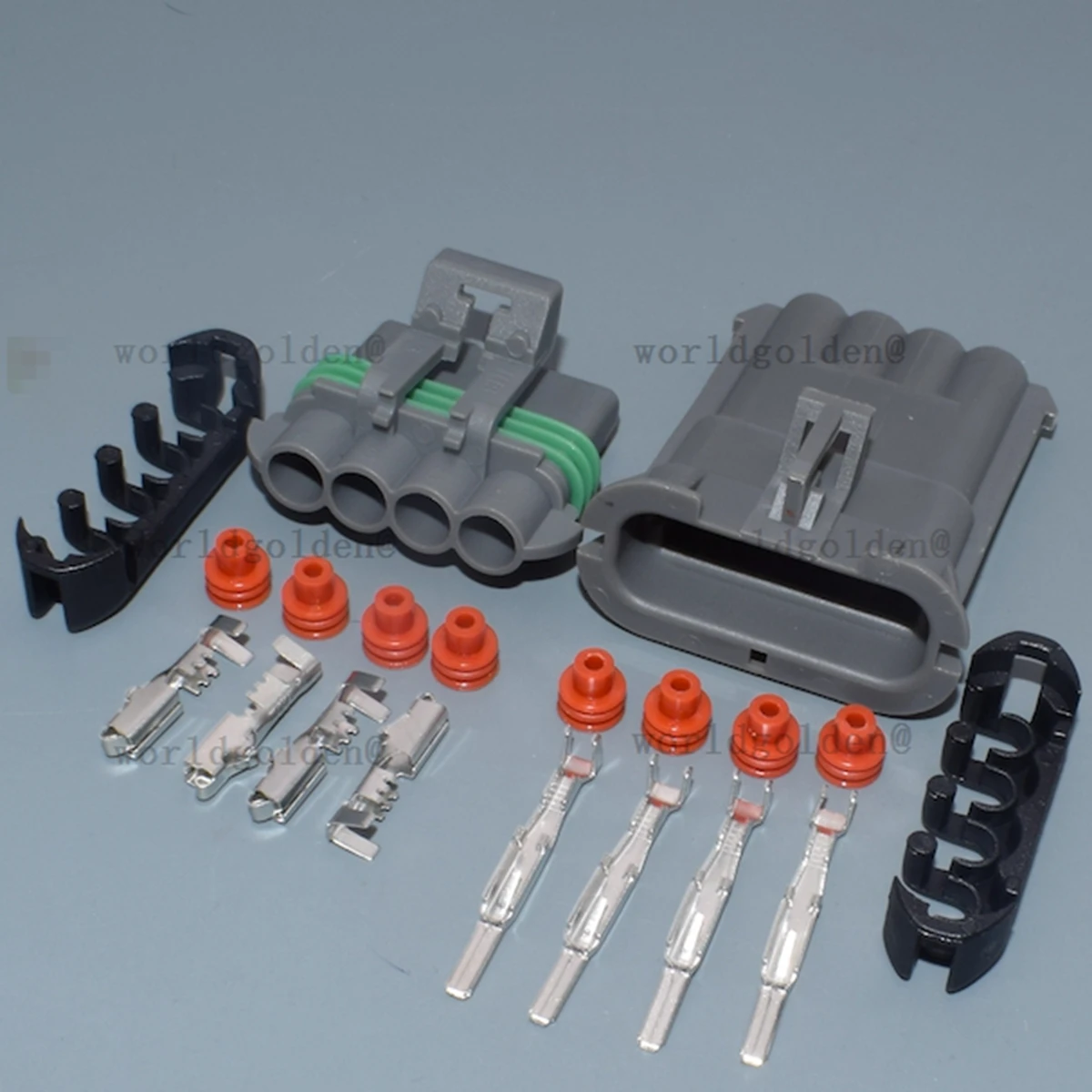 12129565 12129600  Grey Plug Set for vehicle HVAC resistor harness matching assembly work