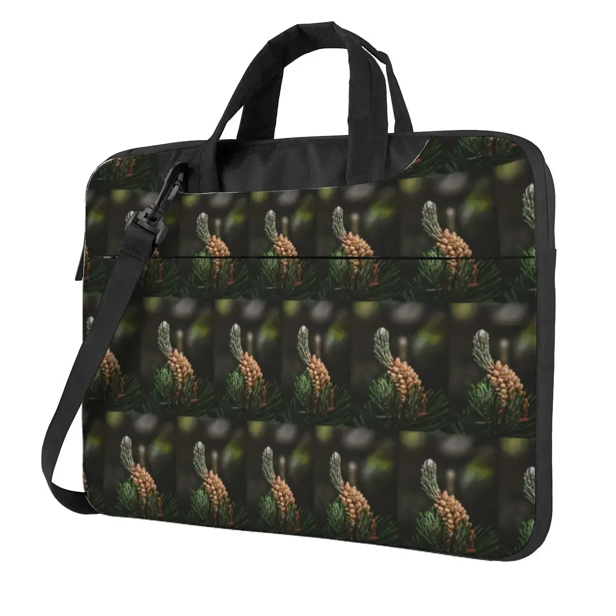 

Pine Cone Detail Macro Close-Up Crossbody Laptop Bag Case Computer Bag Resistant Protective Notebook Pouch for Macbook Pro