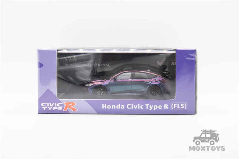 Motorhelix 1:64 Civic Type-R (FL5) Chameleon AIT Exhibition limited999 Diecast Model Car