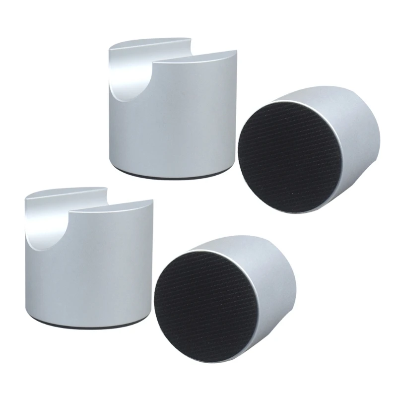 Support câble coussin pied en forme d'aluminium pour accessoire sonore stabilité haut-parleur