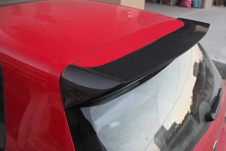 

CKMUUER Carbon Fiber For Volkswagen VW Golf 6 VI MK6 GTI R20 2010-2013 Rear Spoiler Tail Lip Wings Rear Roof Wings Car Styling