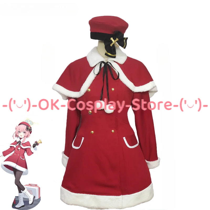 

Game Blue Archive Sumi Serina Cosplay Costume Women Cute Xmas Dress Suit Halloween Carnival Uniforms Custom Made