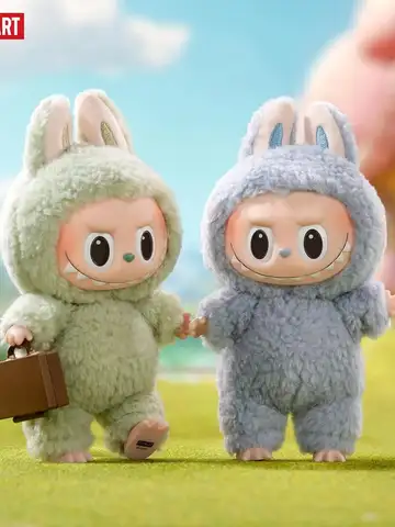 POP MART labubu Doll The Monsters Tasty Macarons Blind Box Random Vinyl Figure Cute Food Theme Collectible Toy Gift 