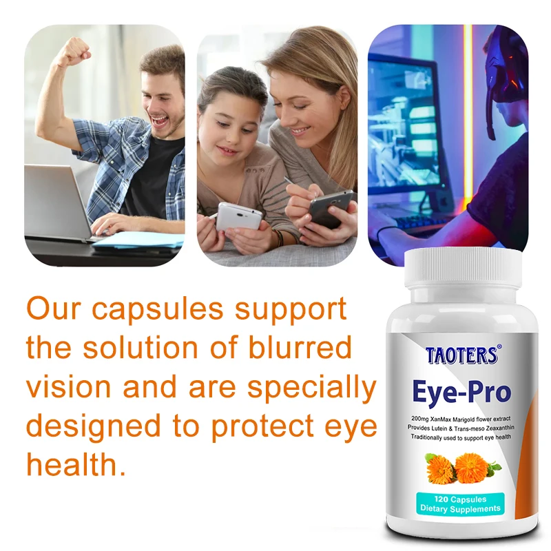 Cápsulas de luteína: alivia la fatiga ocular, mejoran el edema ocular y mejoran la salud de la visión