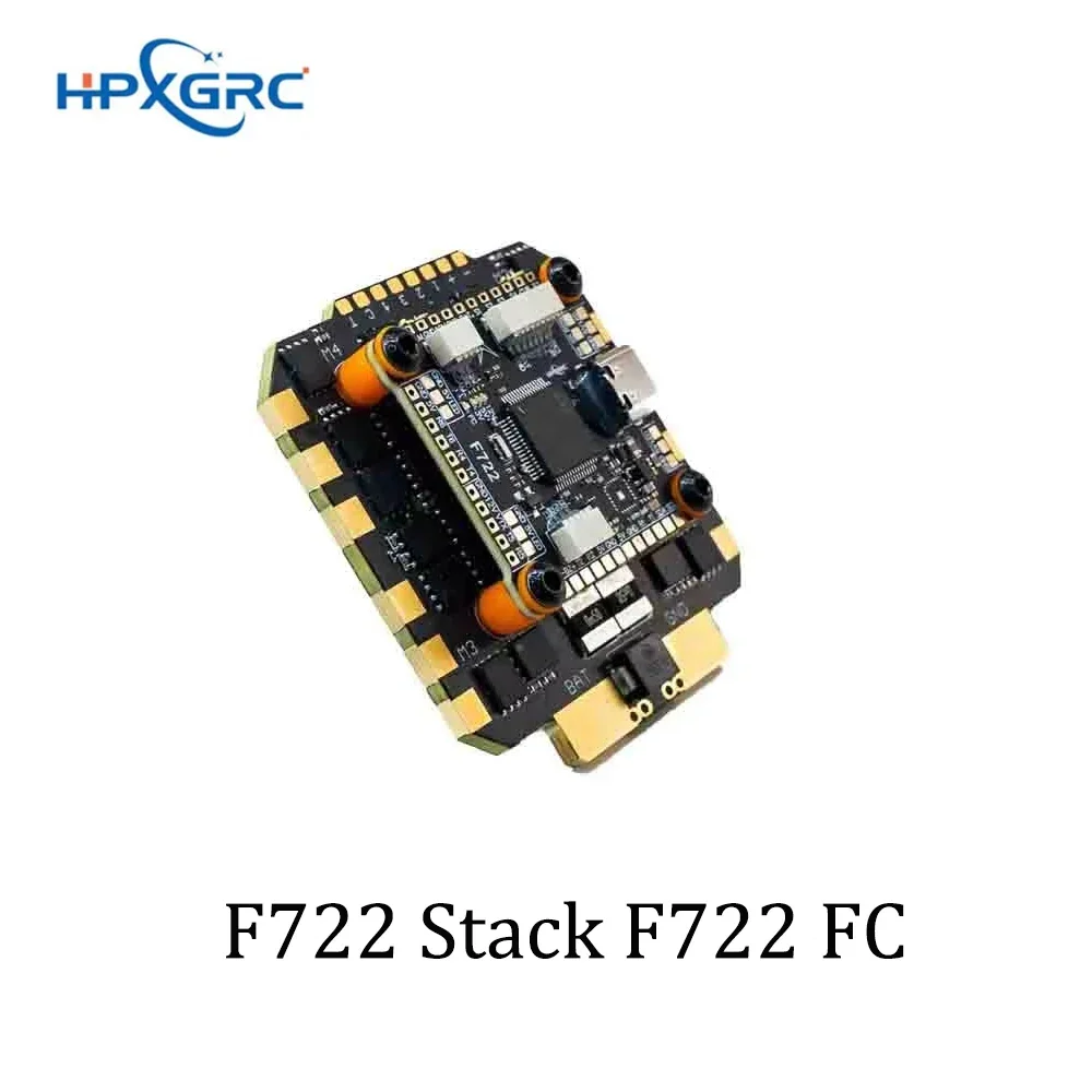 SkyDElHPXGRC F722 Flight Controller Stack BLHeli_32 80A/100A ESC 3-8S High Power Combo For FPV Racing RC Spare Parts