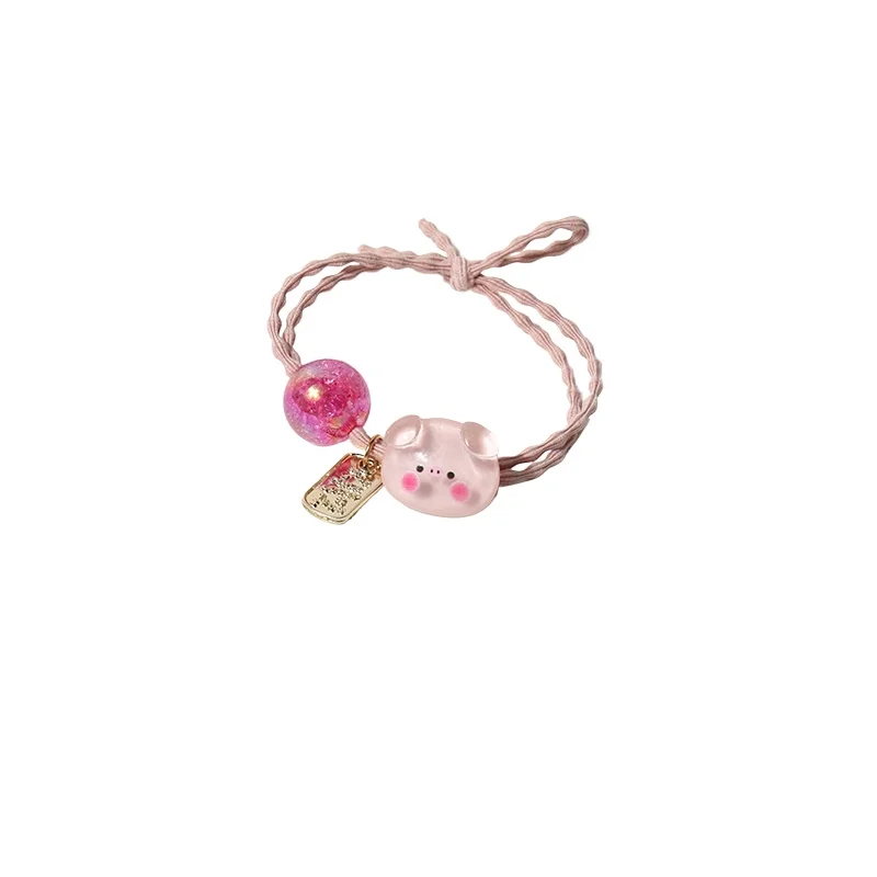 Rosa Schwein Haars eil niedlichen weiblichen Kopf bedeckung Temperament Stirnband Haarschmuck japanische koreanische niedlichen Gummiband Haar gummis