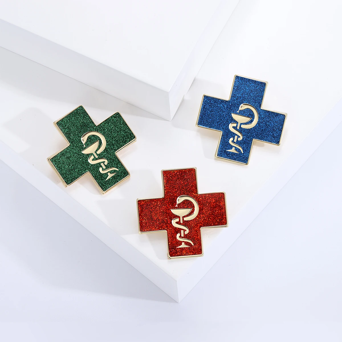 Doctors, nurses, medical students, badges, white coats, brooches, clothing accessories