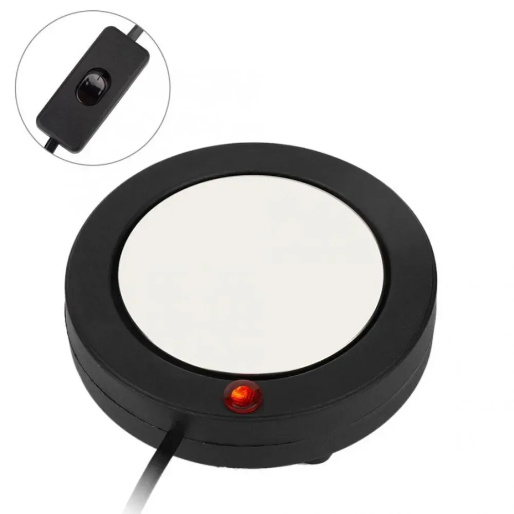 220V/110V Mini Heater Lipstick Heating Plate Lipstick Melting Furnace Self-made Lipstick Makeup Tool Smokeless Electric Plate