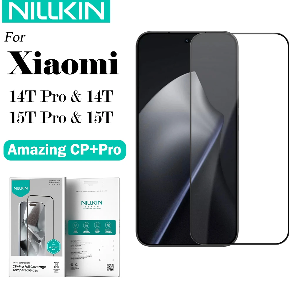 

NILLKIN For Xiaomi 15T Pro Mi 14T Pro CP+ Pro Series Screen Tempered Glass 9H Anti Explosion Screen Protector