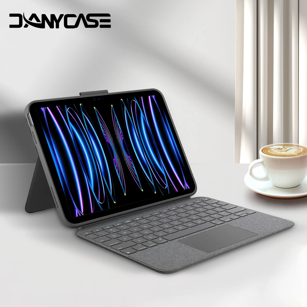 

Magic Keyboard for iPad Pro 11in 2nd 3rd 4th Keyboard Case with Backlight for iPad 10.2 7th 8th 9th Air 10.9 5th 4th 10.5 Cover